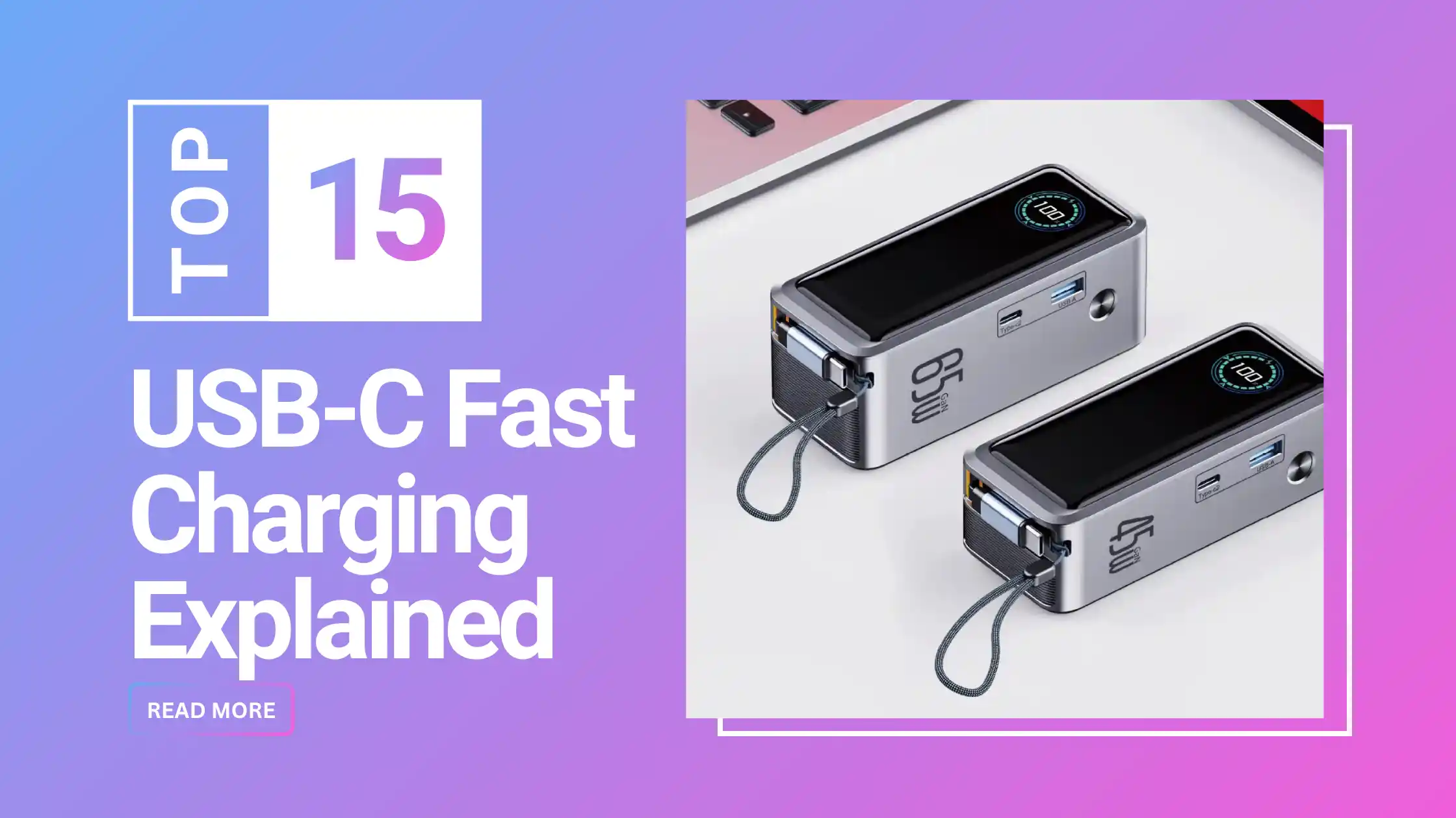 USB-C PD fast charging guide - Power Delivery protocol explained