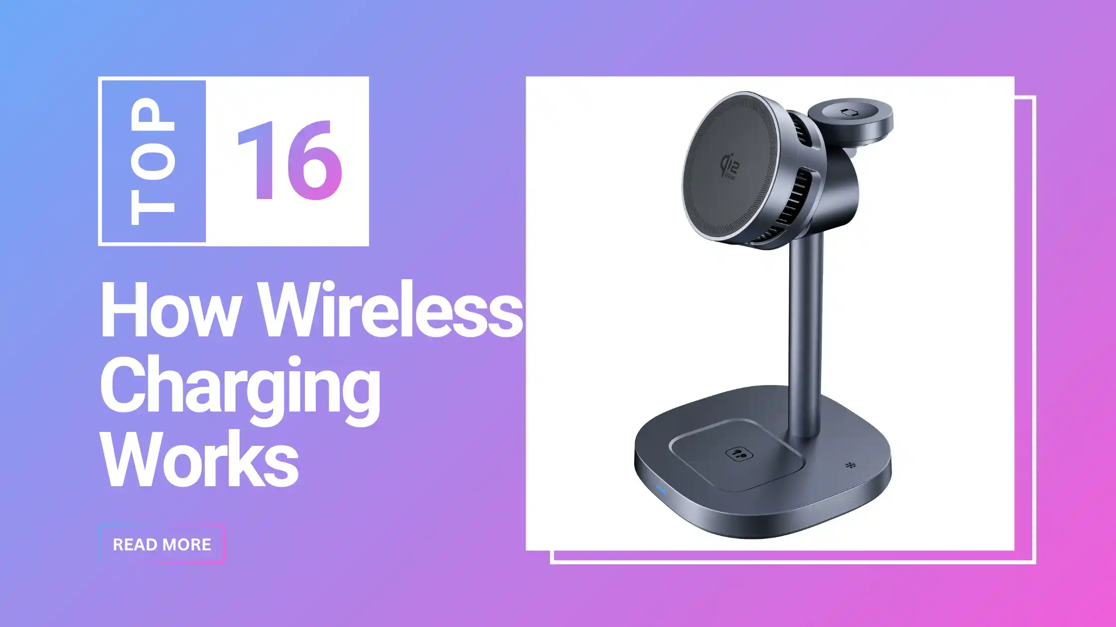 How wireless charging works - electromagnetic induction and Qi2 technology explained by WOWOHCOOL factory