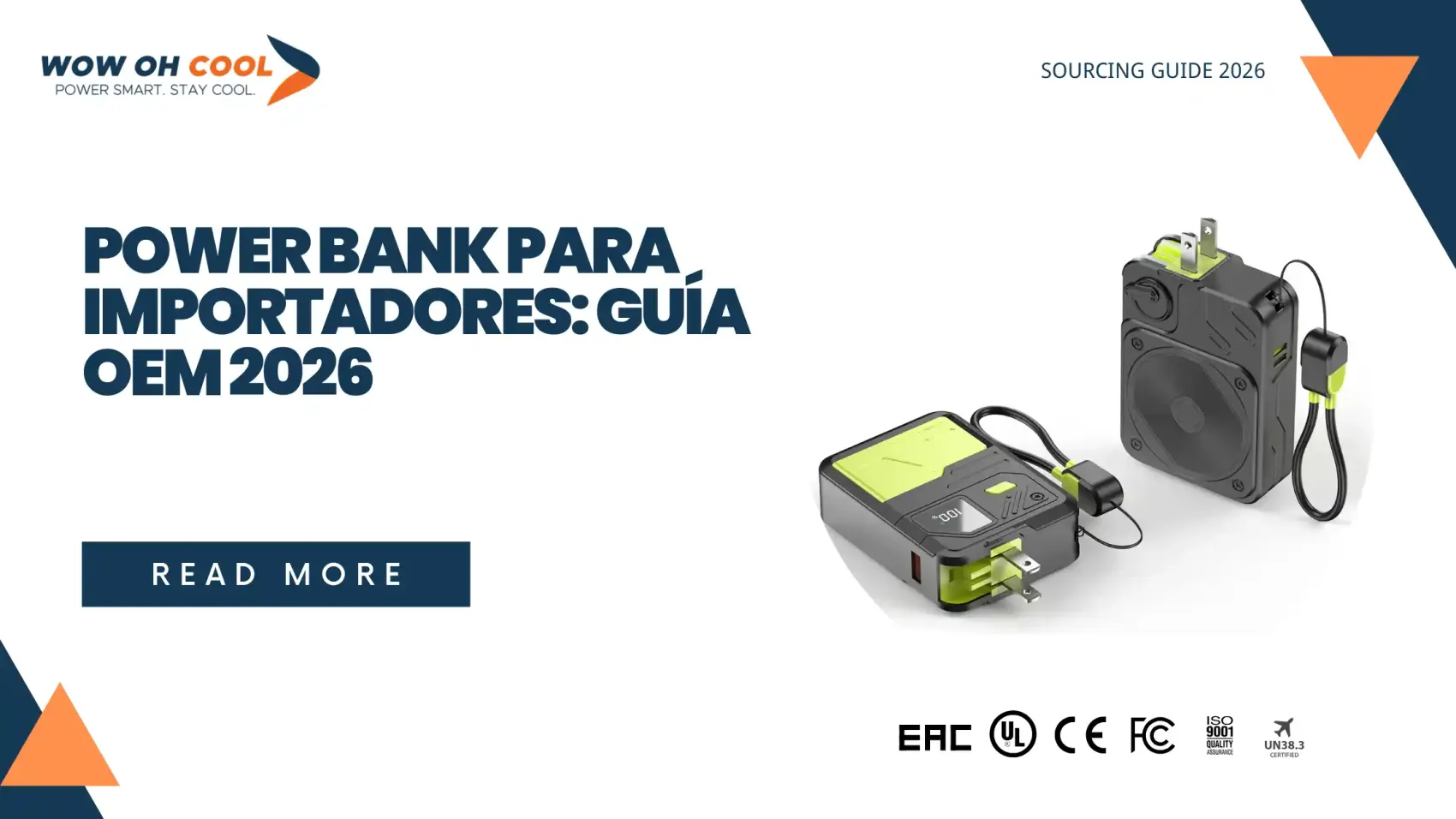 Guía de selección de power banks para importadores OEM, comparativa de capacidades mAh, potencia PD y modelos de fabricación