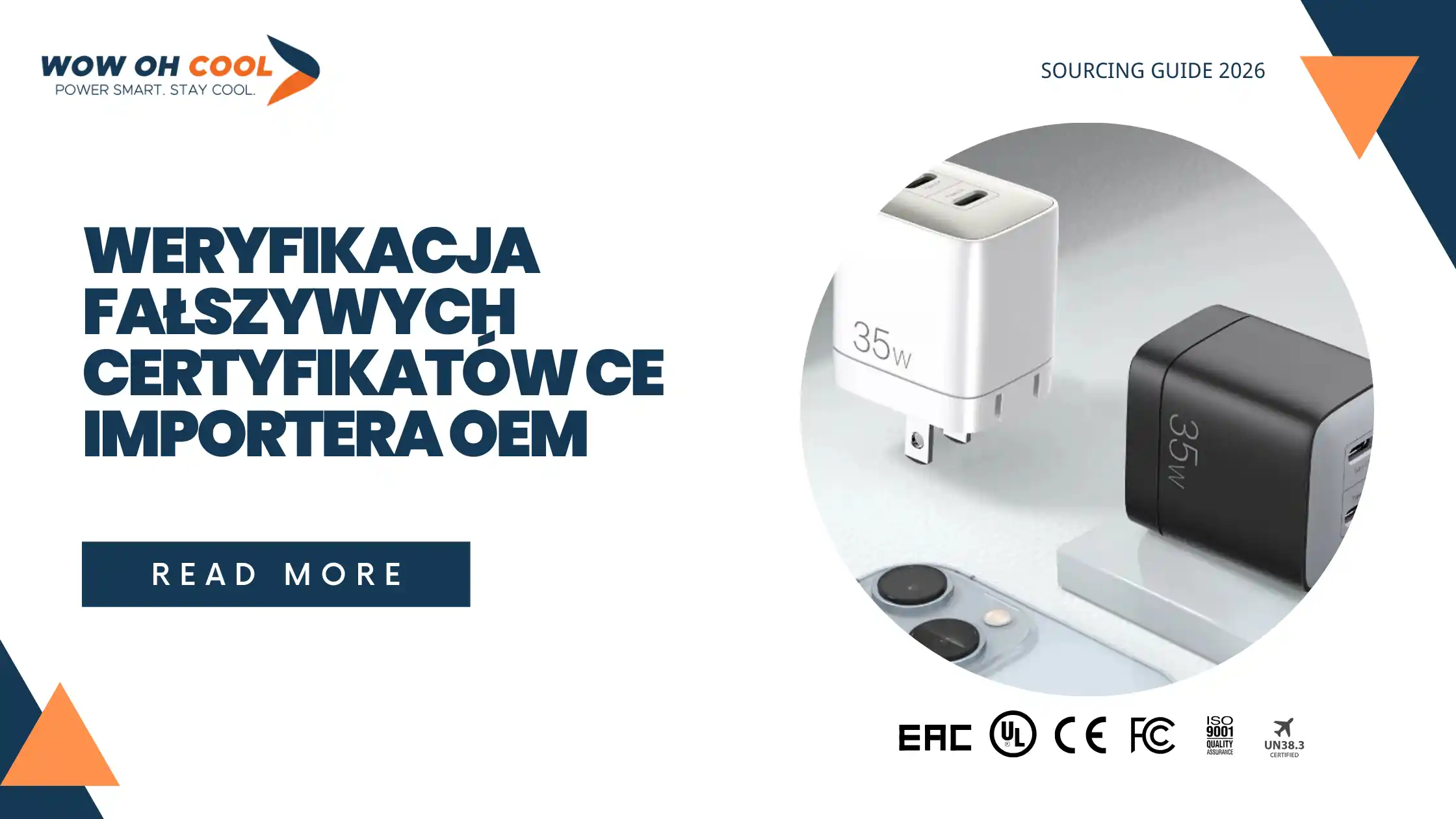 Weryfikacja certyfikatów CE ładowarek: kontrola dokumentów dla importerów OEM