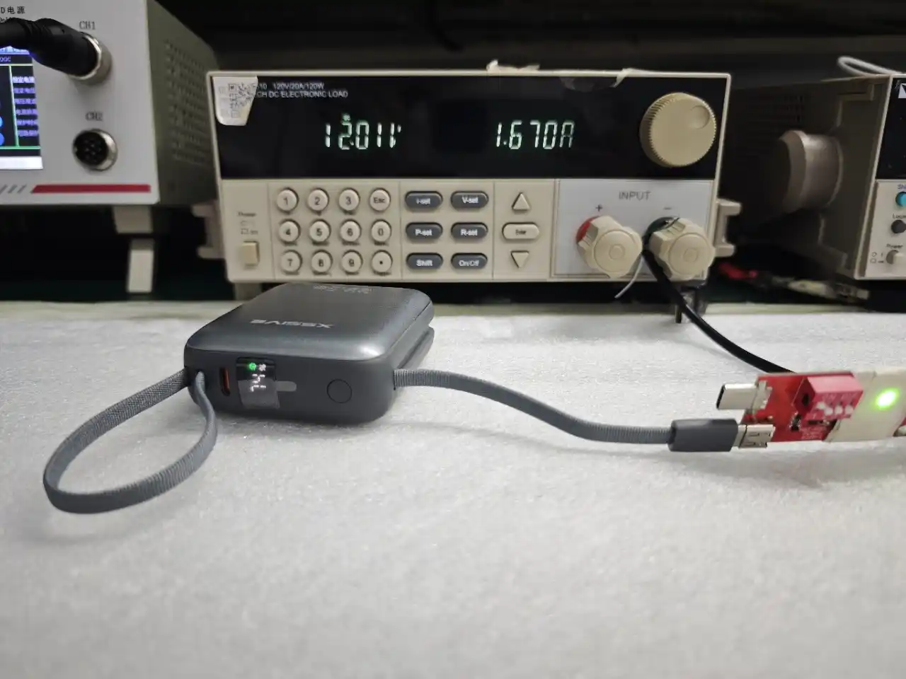 Тестирование реальной ёмкости power bank OEM: разрядный тест 5V/2A с замером мАч на заводском оборудовании Шэньчжэнь
