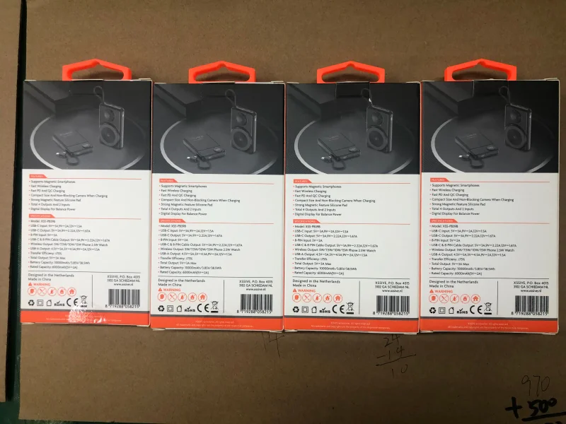 Đóng gói sản phẩm pin dự phòng hoàn thành - giải pháp đóng gói bán buôn B2B