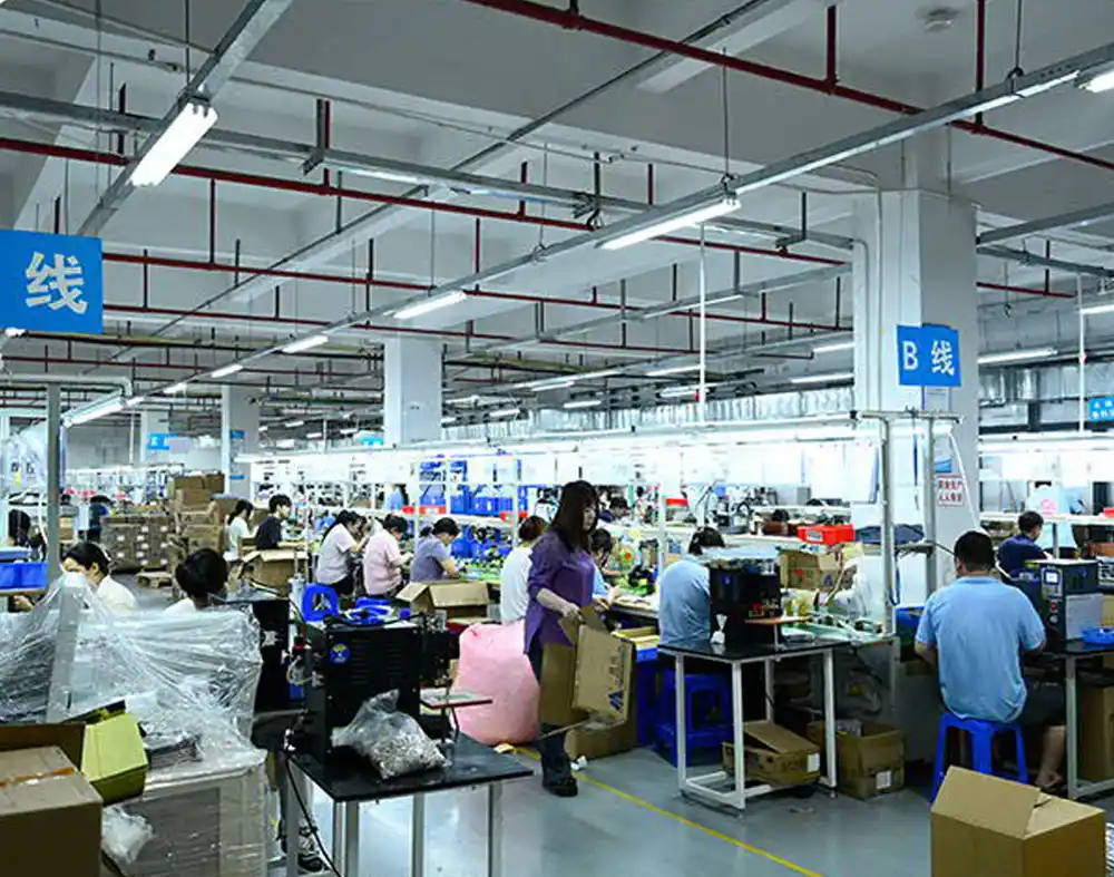 WOWOHCOOL wireless charger production line - real factory photo - what to inspect during factory visits