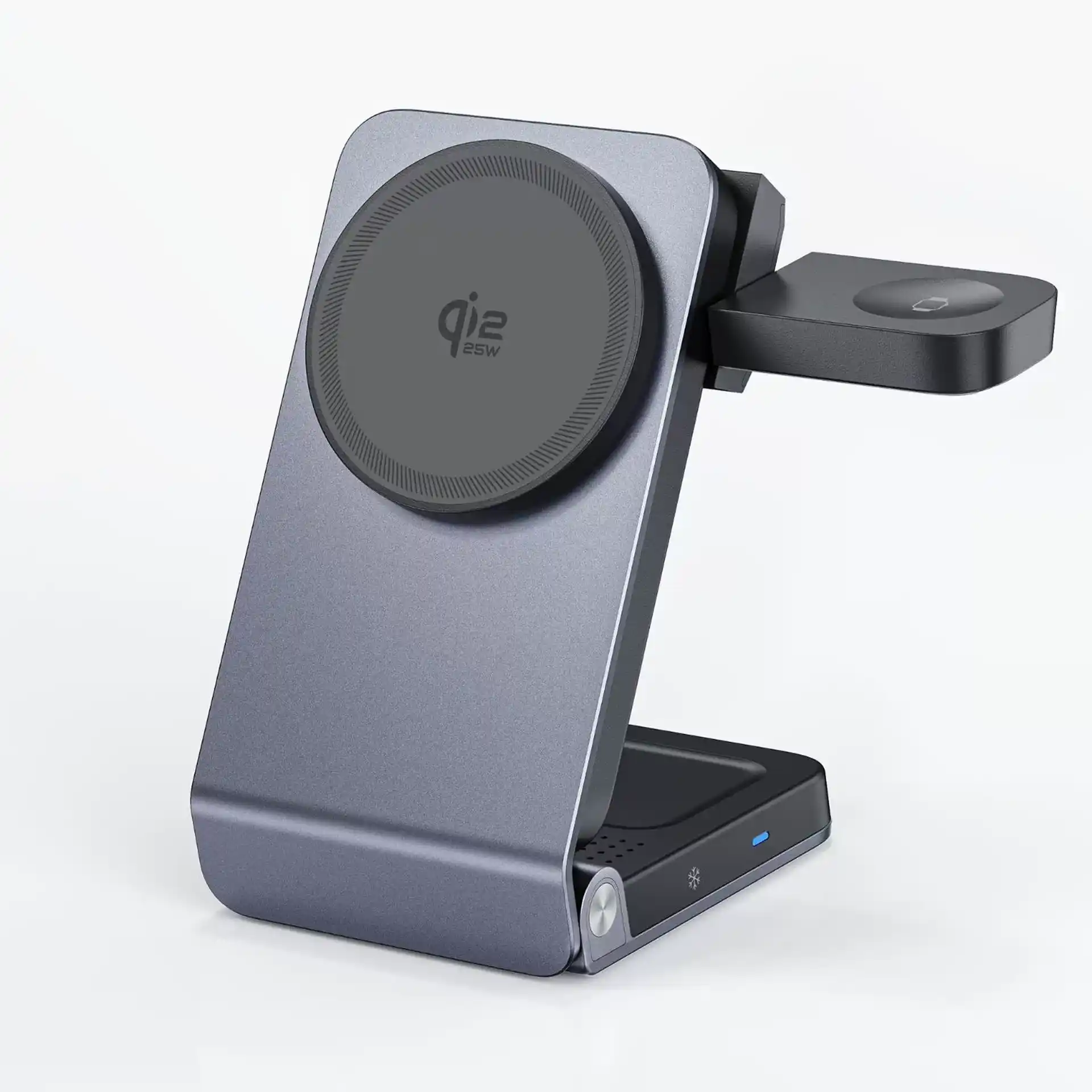 Qi2 25W Magnetic 3-in-1 Wireless Charger with Cooling Fan