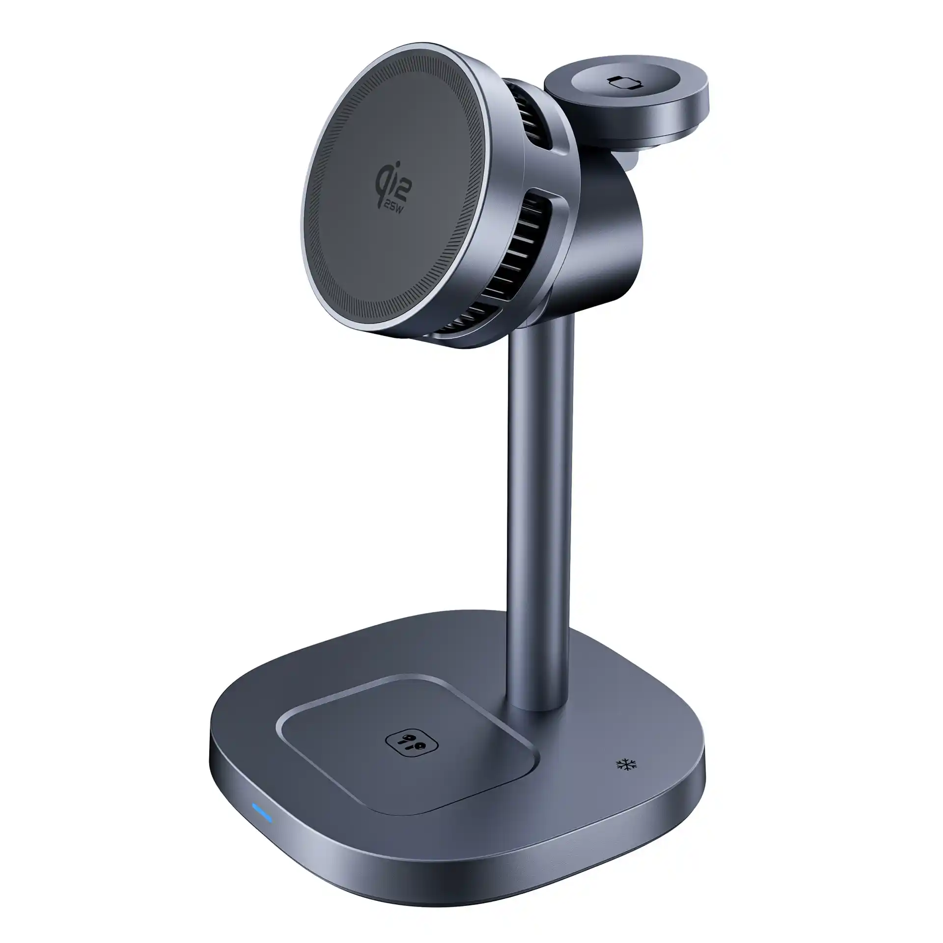 WOW98 Qi2 15W MagSafe 3-in-1 Charger with Semiconductor Cooling